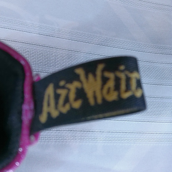 LKNW Dr. Martins Air Wair Luana Hot Pink w/Glitter Combat Boots Size 7 - Picture 7 of 9